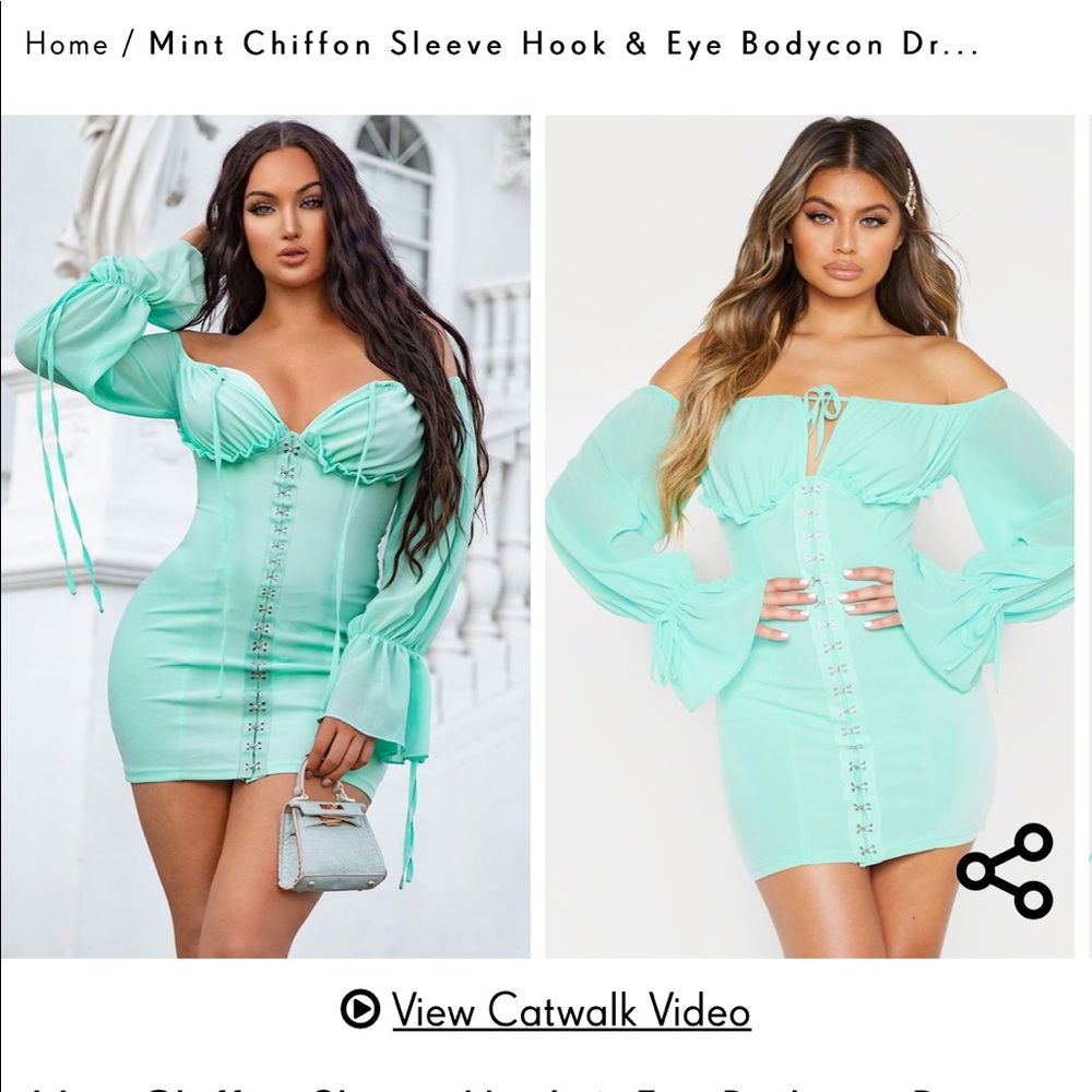 Corset Bardot dress